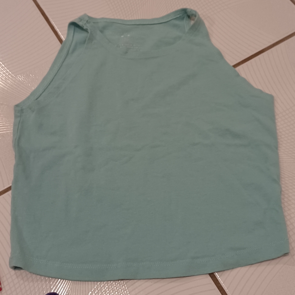 $4 Add-on Blue Tank Top - Size XS (Youth)